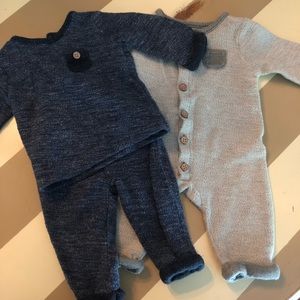 Two baby boy outfits